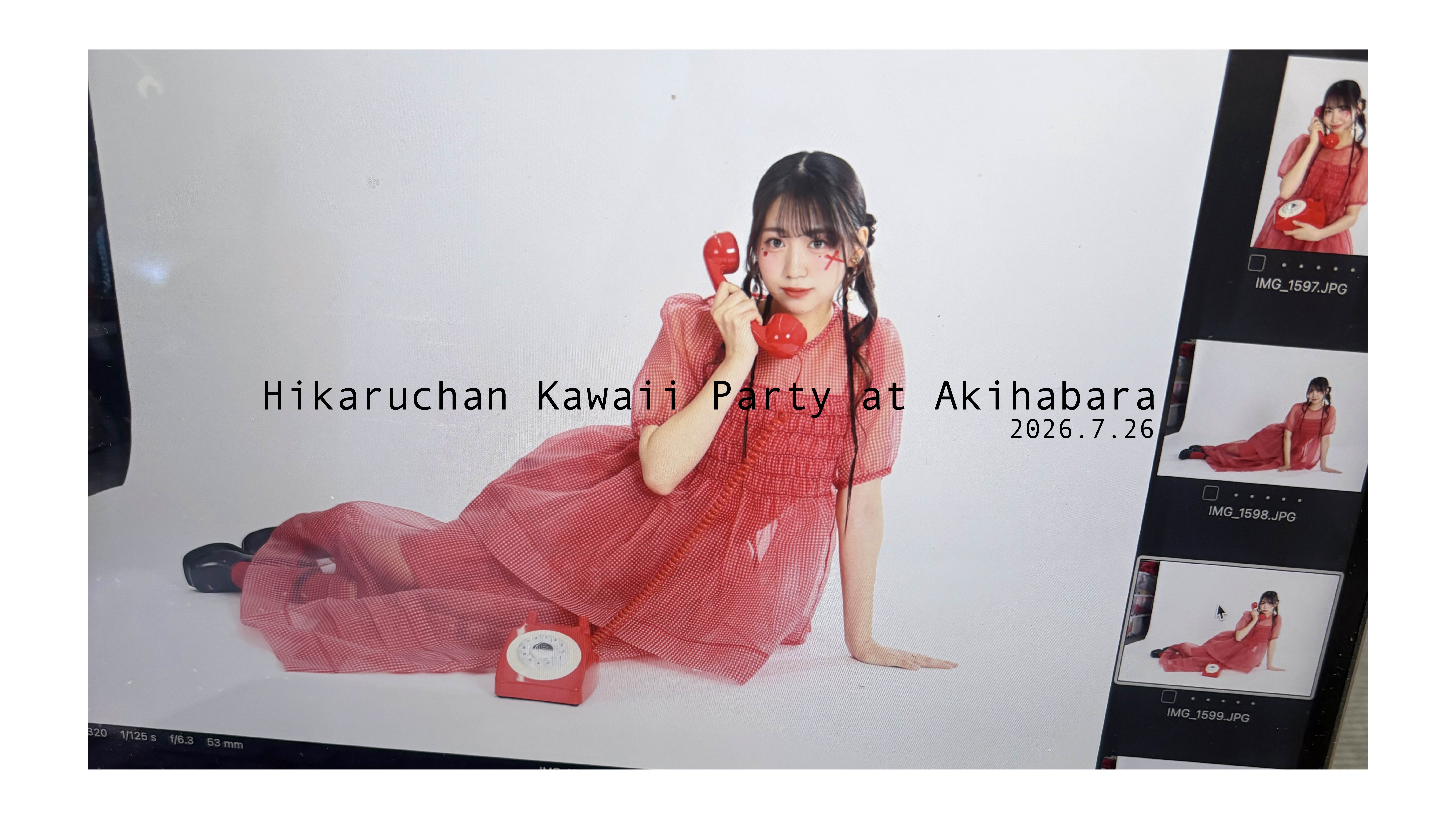 Hikaruchan kawaii party at 秋葉原ディアステージ♡